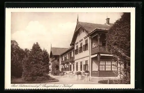 AK Bad Tatzmannsdorf, Kurhof