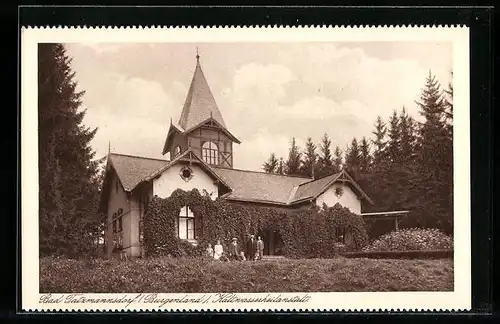 AK Bad Tatzmannsdorf, Kaltwasserheilanstalt