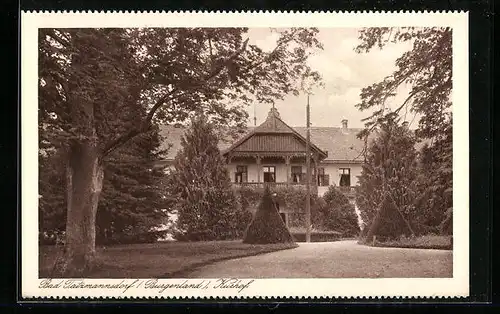 AK Bad Tatzmannsdorf, Blick zum Kurhof