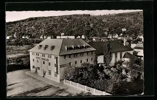 AK Plochingen /Neckar, Hotel Henzler von J. Henzler