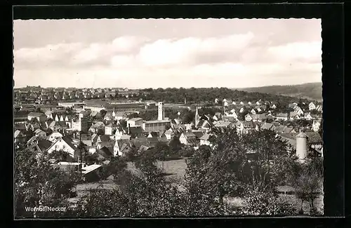 AK Wernau /Neckar, Teilansicht