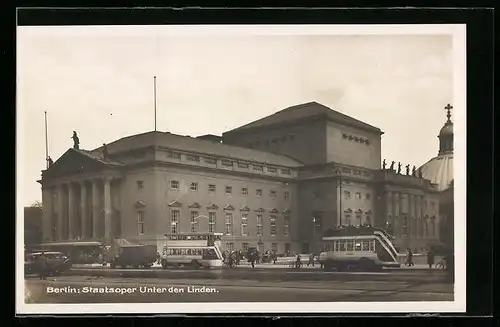 AK Berlin, Staatsoper Unter den Linden