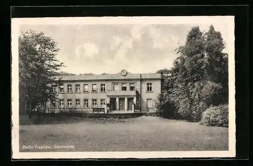 AK Berlin-Treptow, Sternwarte
