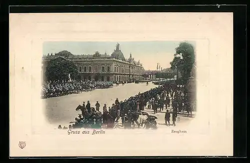 AK Berlin, Parade am Zeughaus