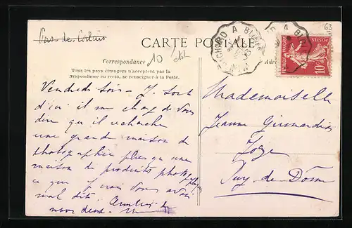 AK Vic-le-Comte, Place d l`Eglise