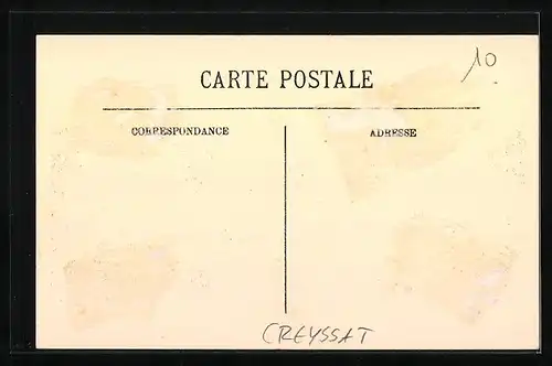 AK Creyssat, La Cavalerie asine du Col de Ceyssat