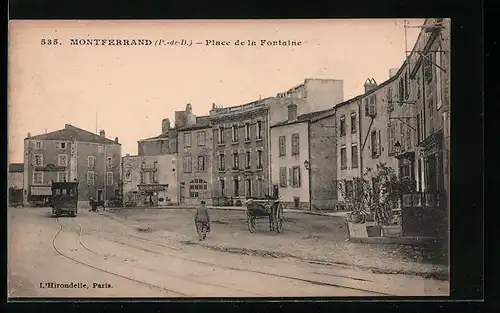 AK Montferrand, Place de la Fontaine