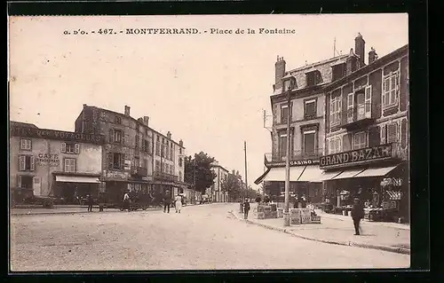 AK Montferrand, Place de la Fontaine