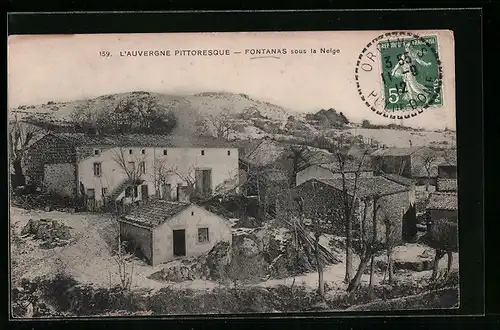 AK Fontanas, Fontanas sous la Neige