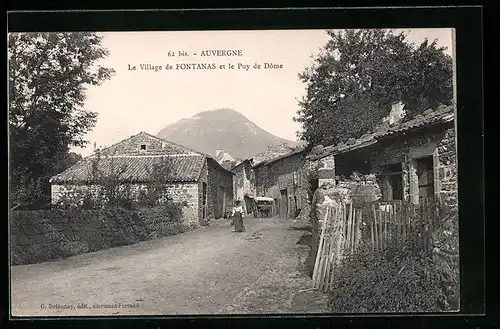 AK Fontanas, Le Village et le Puy de Dôme