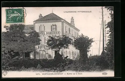 AK Vertaizon-Chignat, Buffet de la Gare