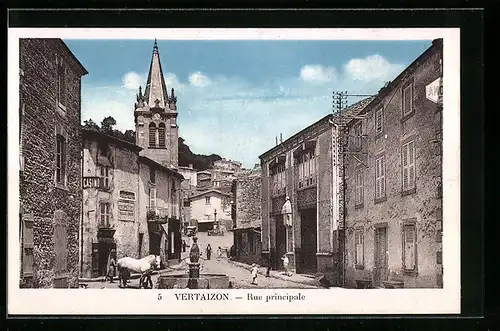 AK Vertaizon, Rue principale