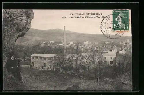 AK Tallende, L`Usine et Vue Générale