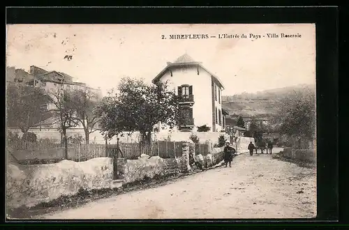 AK Mirefleurs, L`Entrée du Pays, Villa Roseraie