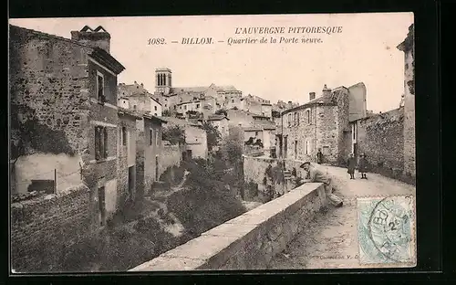 AK Billom, Quartier de la Porte neuve