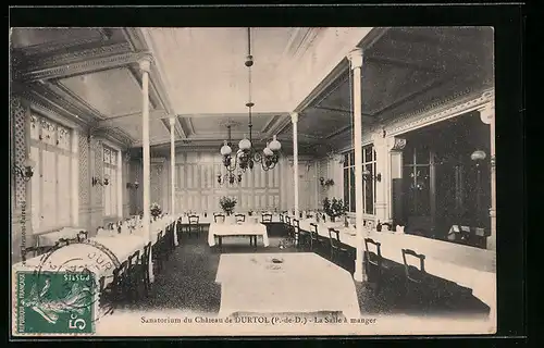 AK Durtol, Sanatorium du Château, La Salle à manger