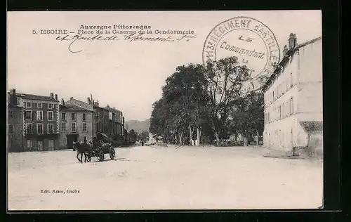 AK Issoire, Place de la Caserne de la Gendarmerie
