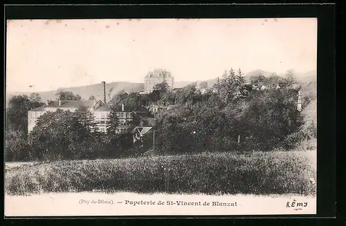 AK St-Vincent de Blanzat, Papeterie
