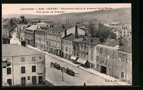 AK Ambert, Boulevard Sully et Avenue de la Masse