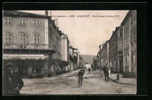 AK Ambert, Boulevard Henri IV