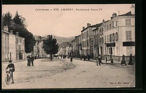AK Ambert, Boulevard Henri IV