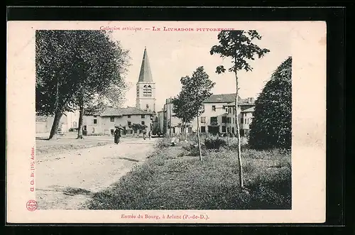 AK Arlanc, Entrée du Bourg