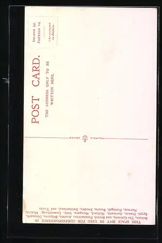 AK Belfast, Albert Memorial, Strassenbahn