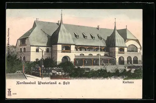 AK Westerland a. Sylt, Blick auf das Kurhaus