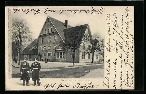 AK Wilhelmshaven, Partie am Seemanns-Haus