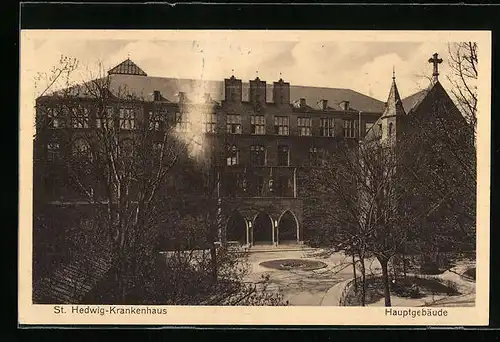 AK Berlin, St. Hedwig-Krankenhaus, Hauptgebäude, Grosse Hamburger Strasse