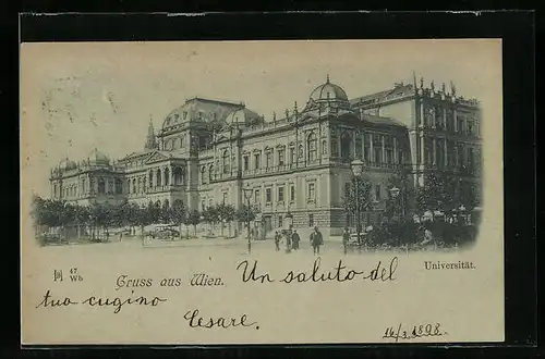 AK Wien, Universität, Totalansicht