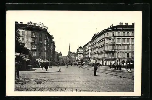 AK Wien, Blick in die Kärntnerstrasse