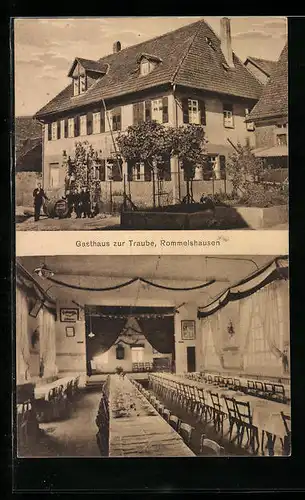 AK Rommelshausen, Gasthaus zur Traube