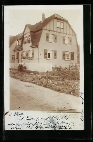 Foto-AK Jagstfeld, Haus Heiligenmann