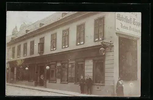 AK Wien, Teppichlager Carl Göck & Söhne, Stumpergasse 4