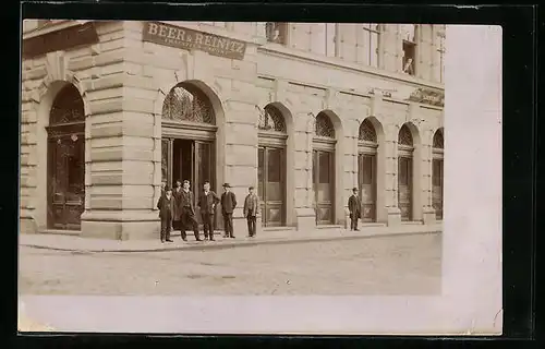 AK Wien, Cravatten-Export Beer & Reinitz, Augustengasse 3