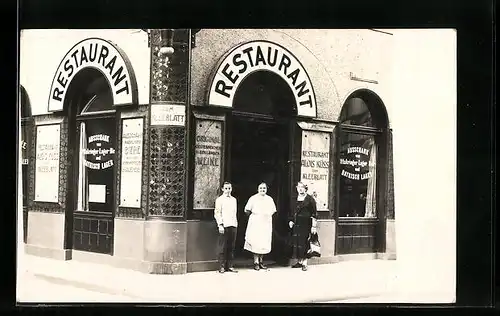 AK Wien, Restaurant Alois Küss, Tuchlauben 11