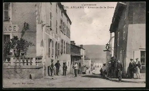 AK Arlanc, Avenue de la Gare