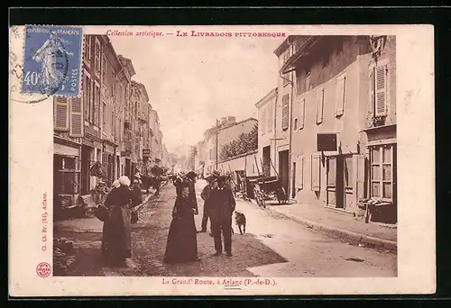 AK Arlanc, La Grand'Rue