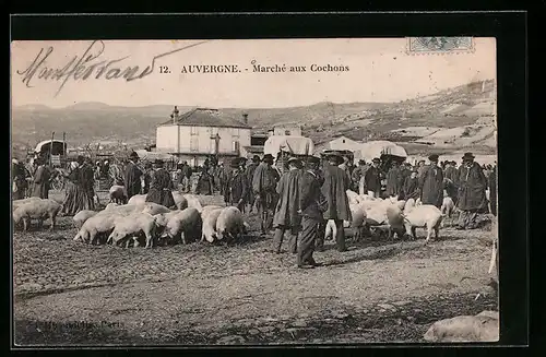 AK Montferrand, Marche aux Cochons