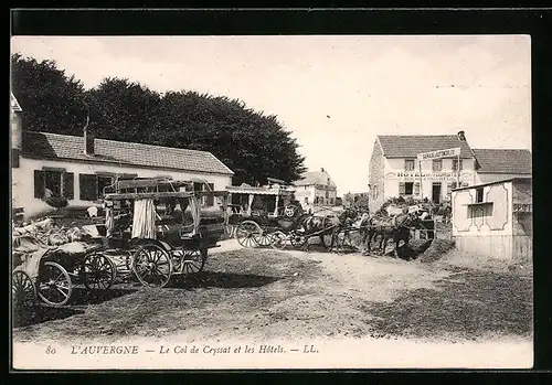 AK Ceyssat, le Col de Ceyssat et les Hotels