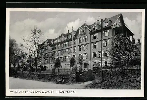 AK Wildbad im Schwarzwald, Krankenheim