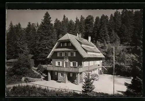 AK Sand über Bühl /Baden, Naturfreundehaus Badener Höhe