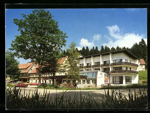 AK Freudenstadt, Gasthof Waldhorn, Kniebis, Schwarzwaldhochstrasse