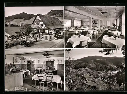 AK Schenkenzell i. bad. Schwarzwald, Gasthaus und Pension zur Sonne