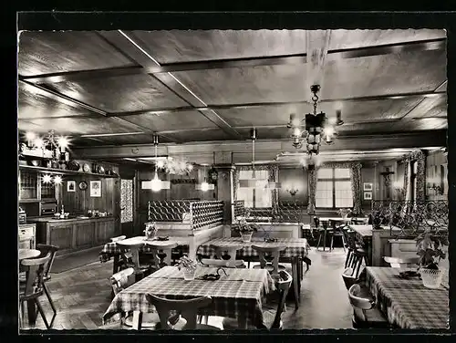 AK Durbach / Offenburg, Gasthaus z. Ritter, Bes.: Wilh. Brunner