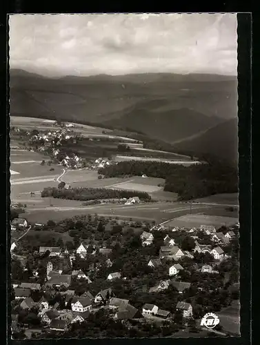 AK Peterzell /Schw., Ortsansicht aus der Vogelschau