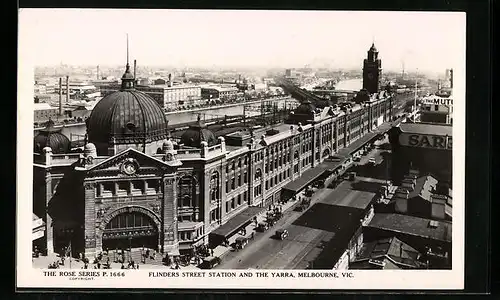 AK Melbourne, Flinders Street Station and the Yarra