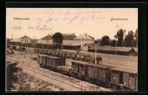 AK Békéscsaba, Vasútállomás