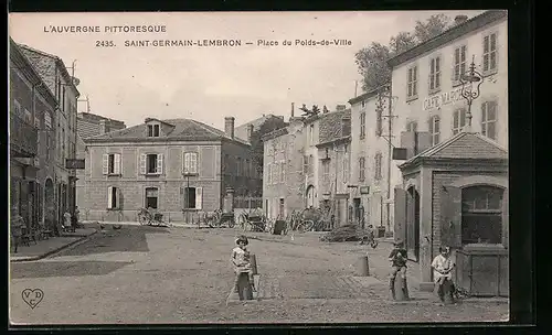 AK Saint-Germain-Lembron, Place du Poids-de-Ville